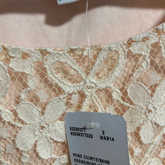 NWT Forever 21 - Light Pink/Cream Lace Dress - Picture 3 of 3